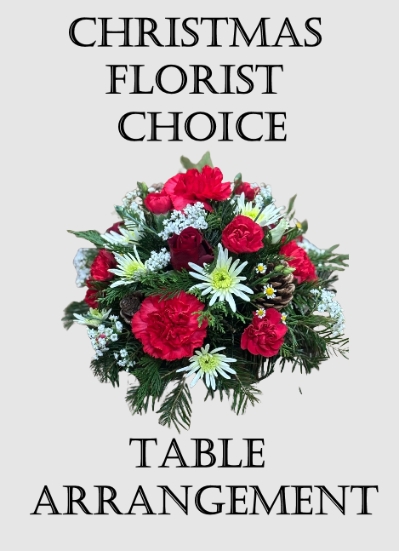 Florist Choice Christmas Table Arrangement