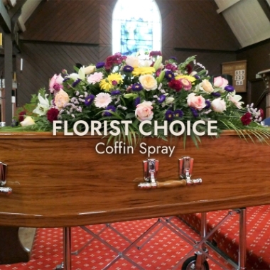 Florist Choice Mixed Coffin Spray